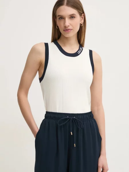 Liu Jo Sport Пуловер бял