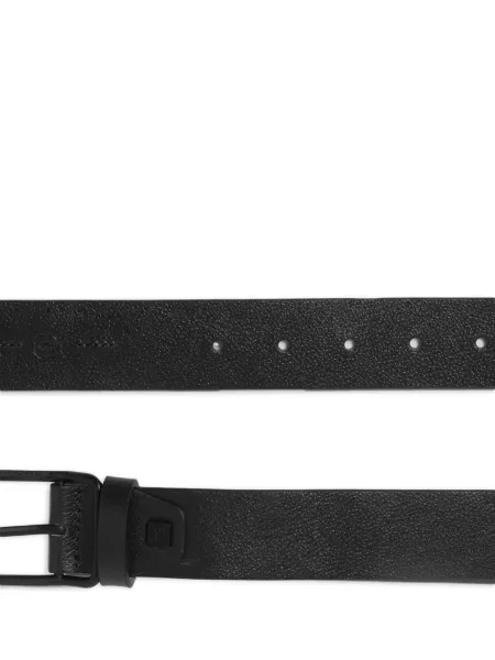 Cu centură curea Piquadro din piele negru