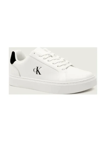 Calvin Klein Sneakers Classic Cupsole Laceup Lth alb