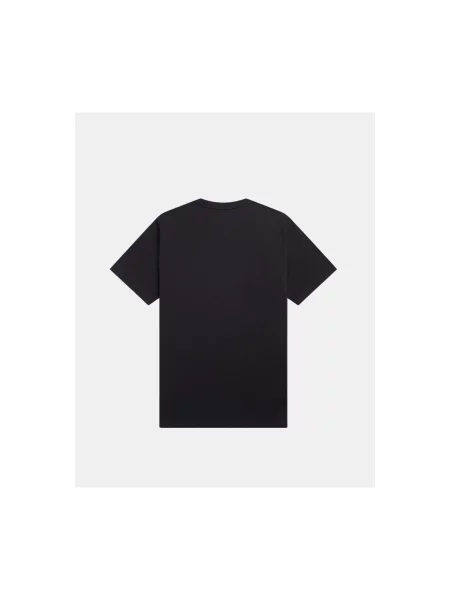 Tričko Fred Perry s výšivkou čierna
