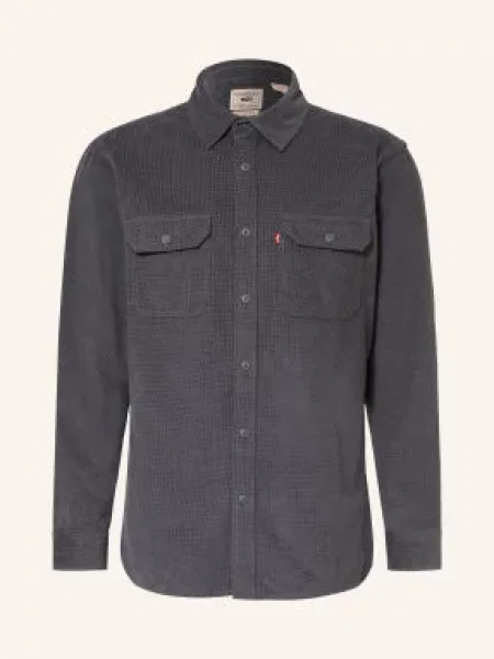 Levi's® Koszula Z Sztruksu Jackson Worker O Luźnym Kroju grau