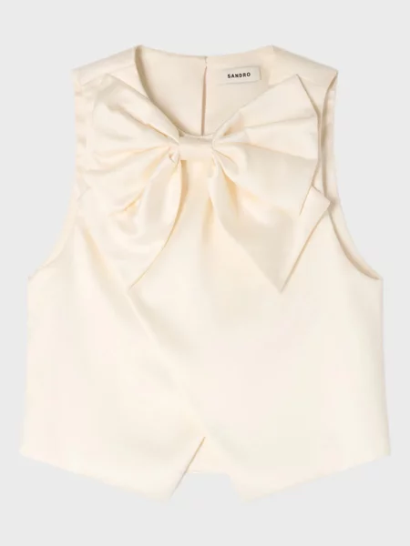 Топ Sandro білий