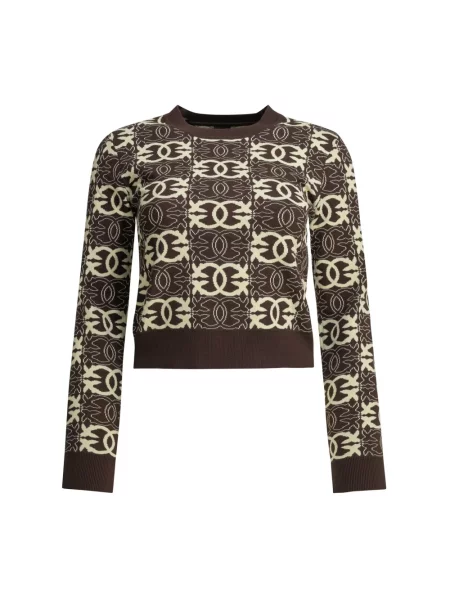 Sweter Pinko z dżerseju