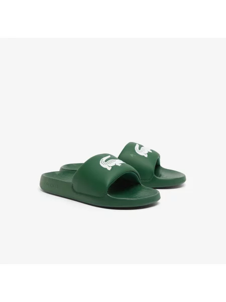Шлепанцы Lacoste зеленые