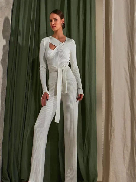 Джемпер TrikoBakh бавовна/поліестер білий