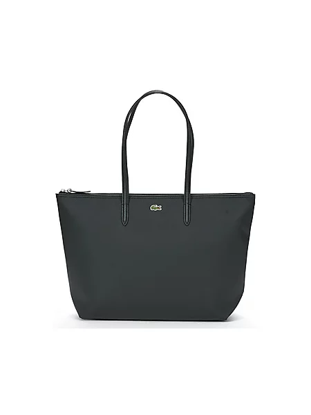 Shopper torbica Lacoste črna