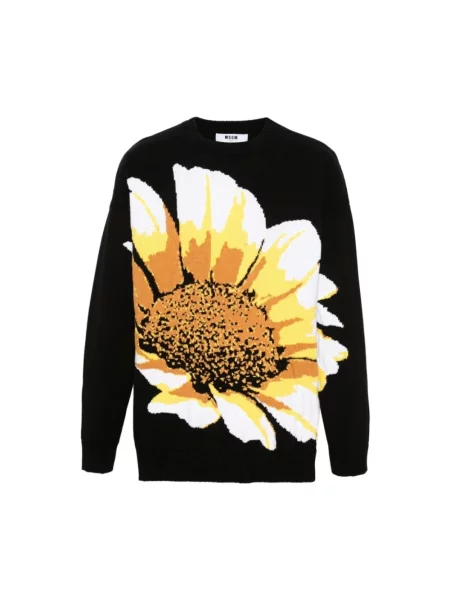 Sweter Msgm czarny