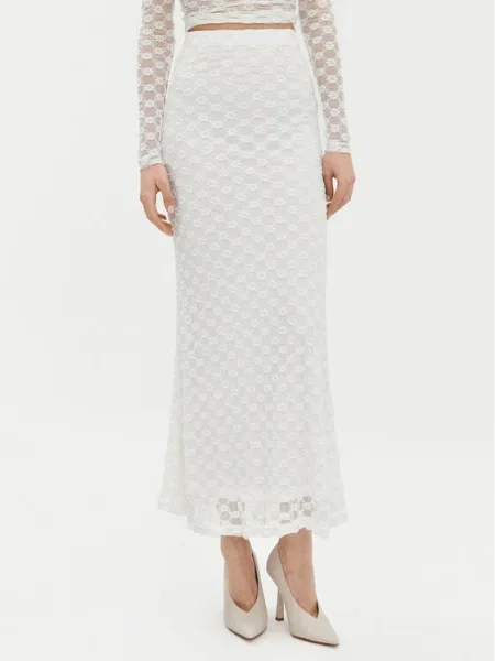 BARDOT Fustă maxi alb