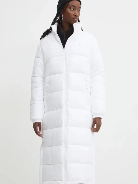 Tommy Jeans kurtka biały zimowa