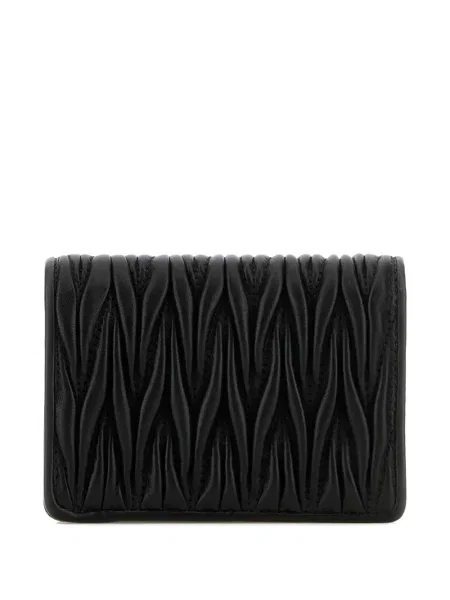 Portofel Miu Miu din piele negru