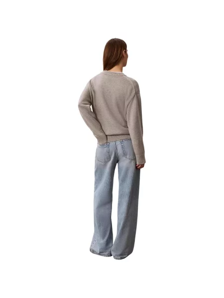 Pulover Calvin Klein Jeans gri