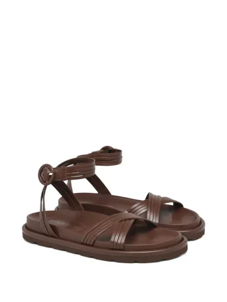 Sandale Gianvito Rossi din piele maro