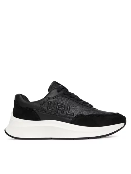 Sneakersy LAUREN RALPH LAUREN czarne