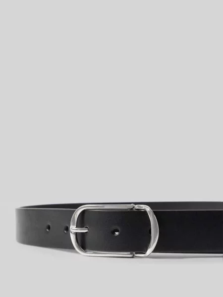 Pasek skórzany ze sprzączką Lloyd Men's Belts czarny