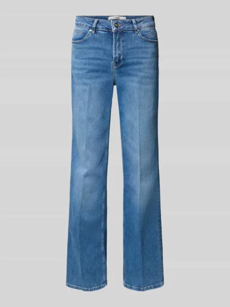 Jeansy o kroju straight fit z tylnymi model Carie' Someday niebieskie