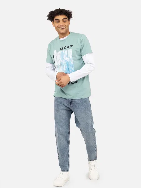 Футболка YUKI м'ятний