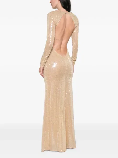 Maxi suknele The New Arrivals Ilkyaz Ozel su blizgučiais