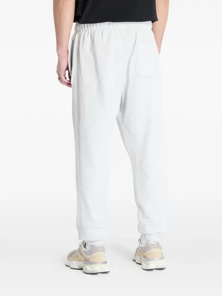 Top sport New Balance cu broderie maro