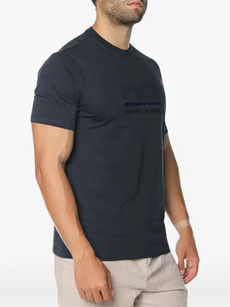 Tricou Armani Exchange cu imagine negru