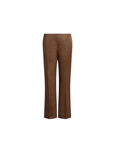 Spodnie Alberta Ferretti brązowe