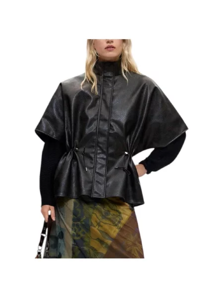 Desigual Geacă de primăvară-toamnă închis maro