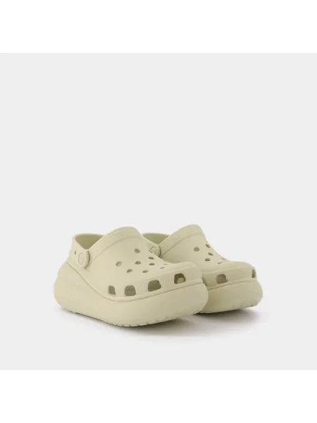 Chodaki Crocs beżowe
