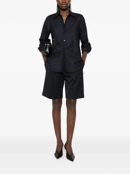 Top Victoria Beckham albastru