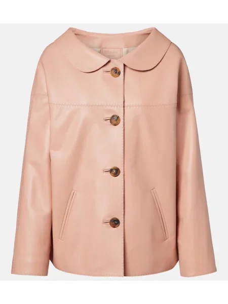 Geanta de piele Prada roz