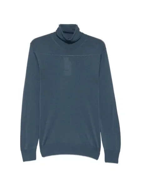 Lung pulover Canali albastru