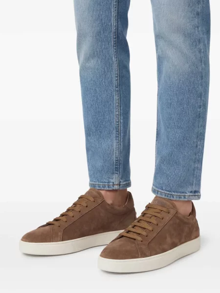 Szarvasbőr sneaker Tod's fekete