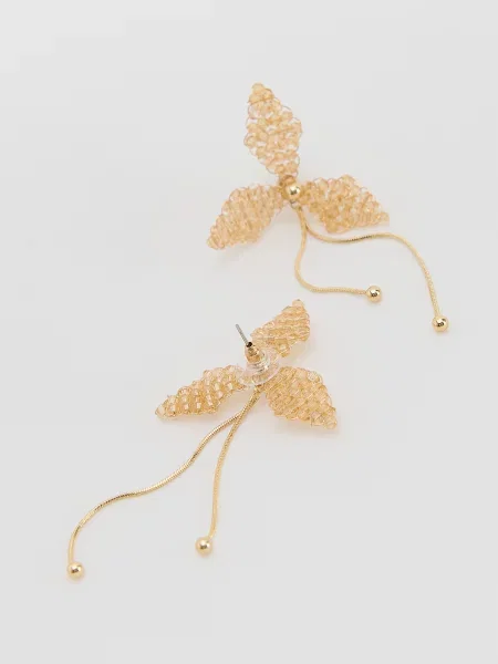 Серьги Reserved с бисером