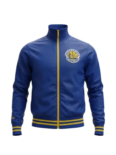 Geacă Mitchell & Ness alergare albastru