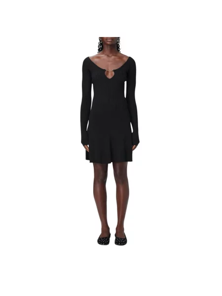 Krótka sukienka Jacquemus czarna
