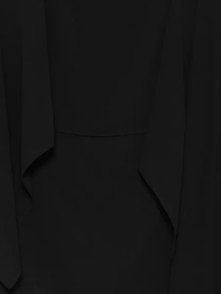 Bluză Mm6 Maison Margiela asimetrică drapată negru