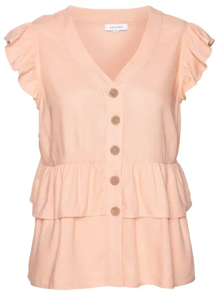 LASCANA Bluză caisă portocaliu