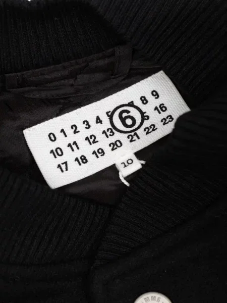 Kurtka dziecięca Mm6 Maison Margiela czarna