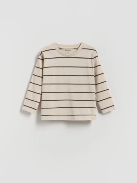 Reserved longsleeve 2 pack kremowy