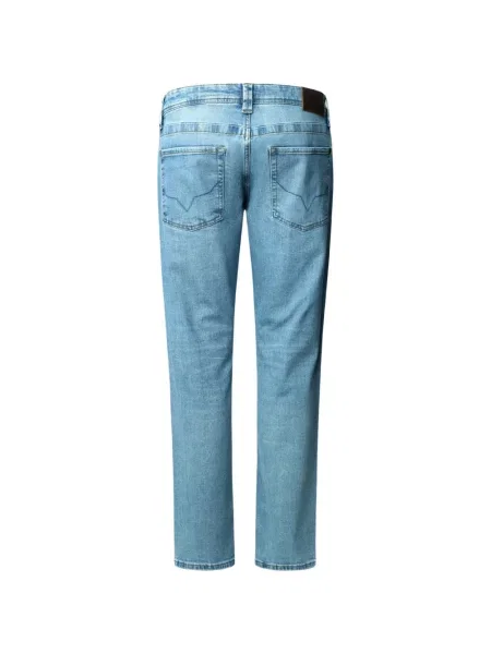 Blugi drepți Pepe Jeans albastru