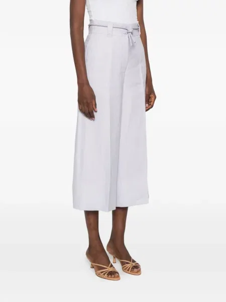 Cu centură decupat pantaloni Zimmermann violet