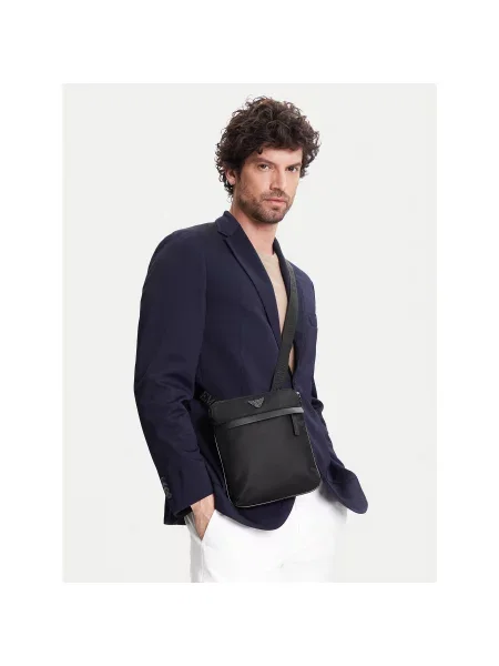 Emporio Armani Torbica za okrog pasu črna