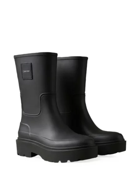 Botine Calvin Klein chunky cu autograf negru