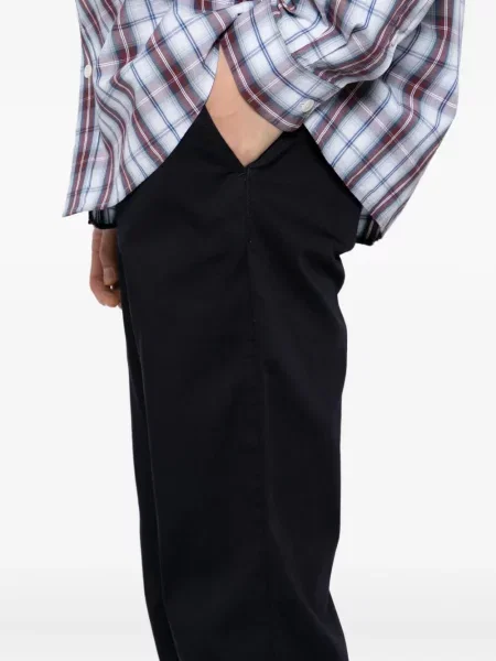 Pantaloni Lacoste albastru