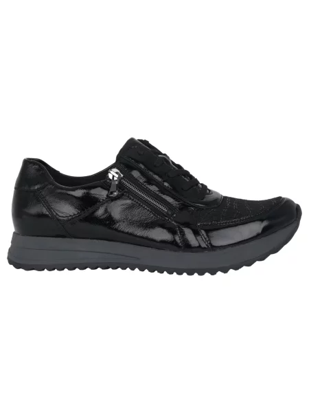 Sneakersy Waldläufer zamszowe czarne