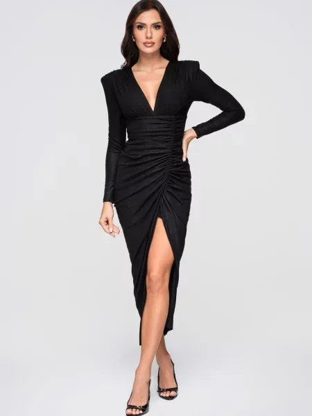 Rochie de seară Edoti negru