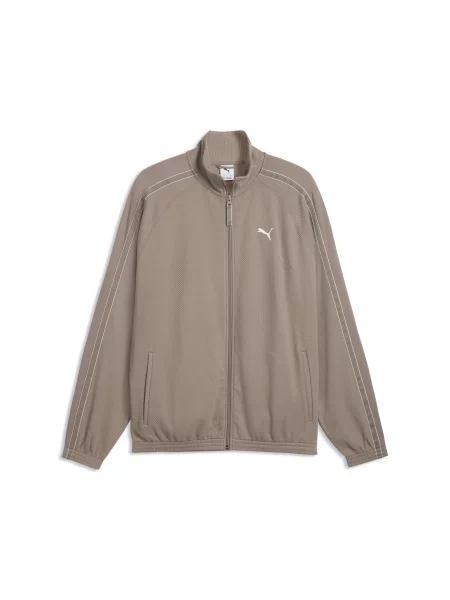 Rozpinana bluza dresowa PUMA Class o luźnym kroju PUMA beżowa