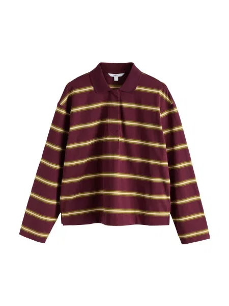 Next Tricou / oliv / roşu închis bej