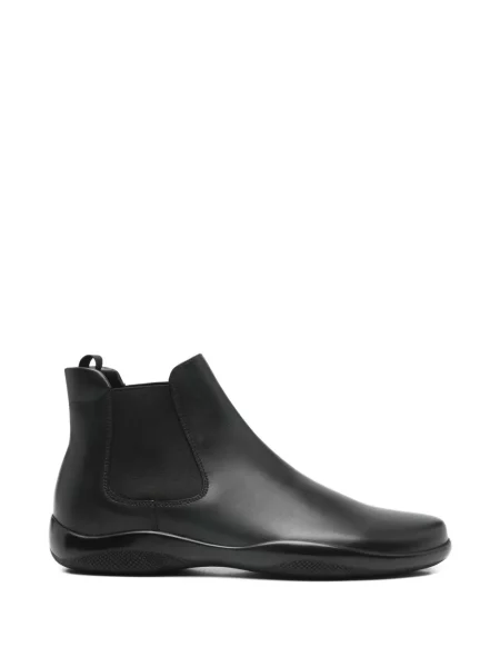 Botine Prada din piele negru