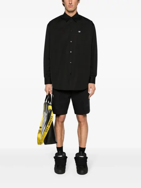 Siuvinėta marškiniai Off-white balta