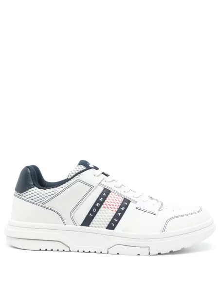 Sneakerși Tommy Jeans alb