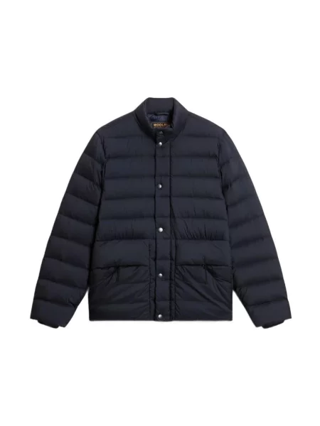 Kurtka puchowa Woolrich niebieska